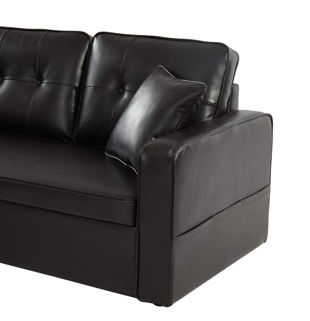 New Aspen Sofa Bed Synthetic Leather — Homemaker Furniture Store