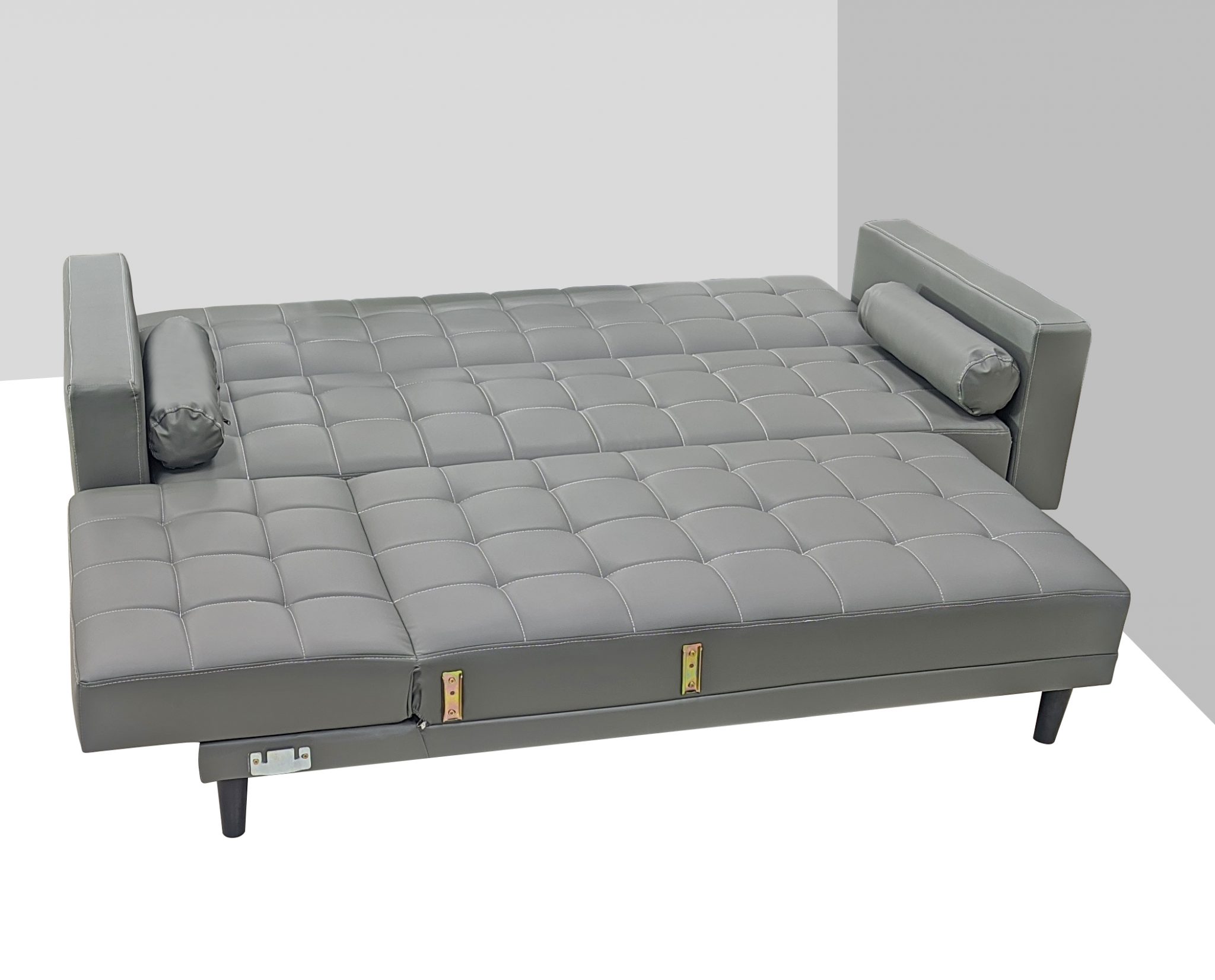 Luxury Premium Synthetic Leather Sofa Bed — Homemaker Furniture Store