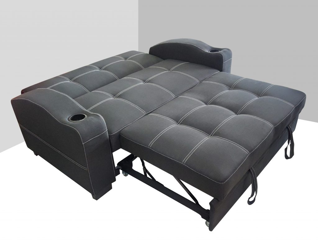 Swing 2Seater Fabric Sofa Bed — Homemaker Furniture Store