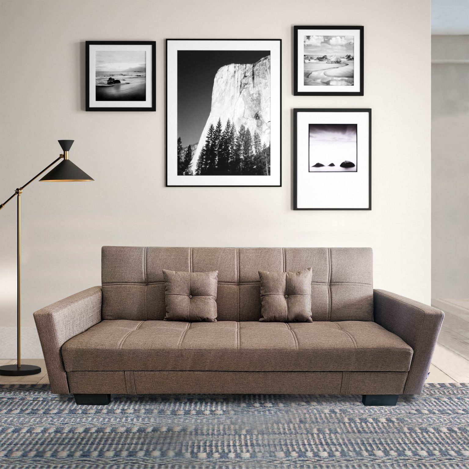 Mathis Sofa Bed with Storage — Homemaker Furniture Store