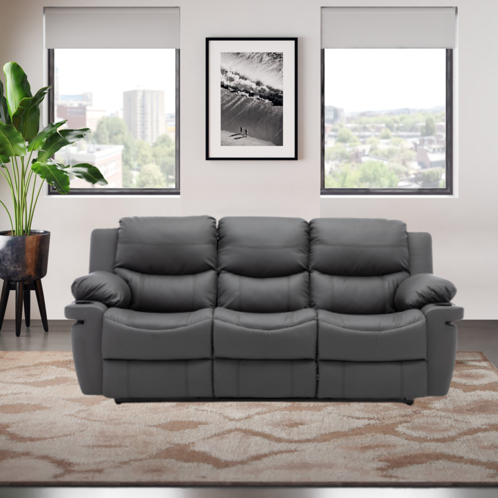 Brazilia Recliner 3s Sofa — Homemaker Furniture Store