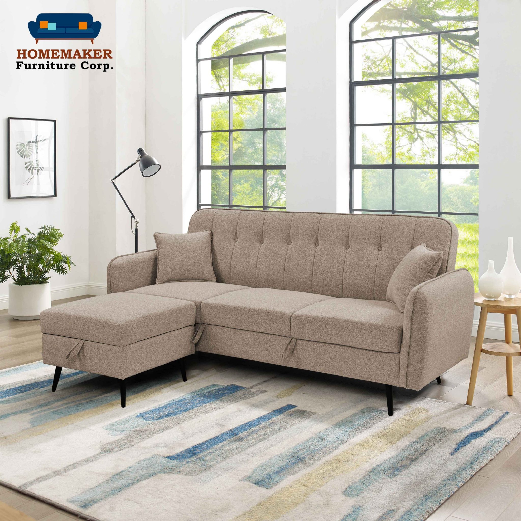 New Sweety Premium 3 Seater Sofa - Homemaker