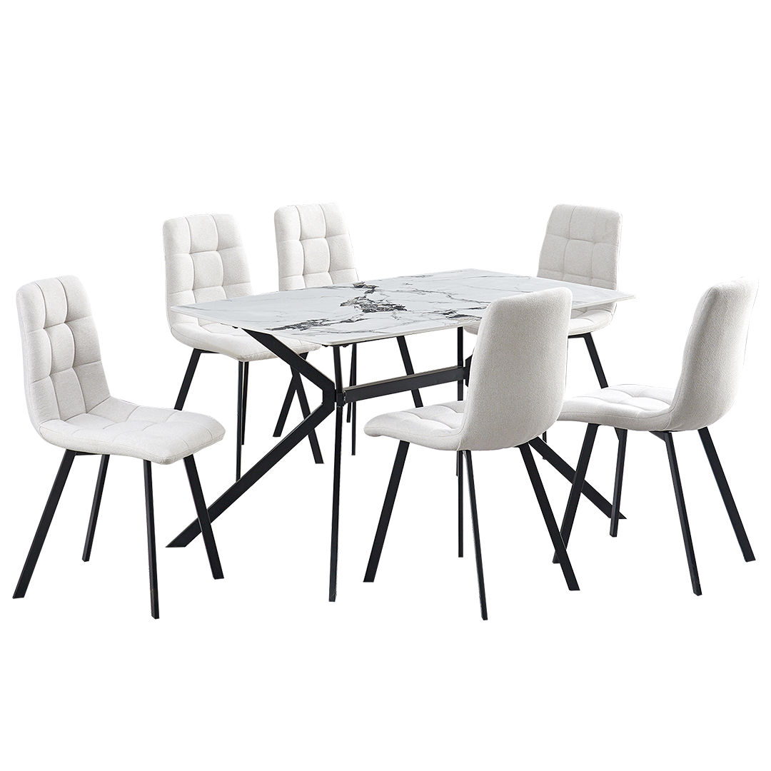Azalea 6-Seater Dining Set