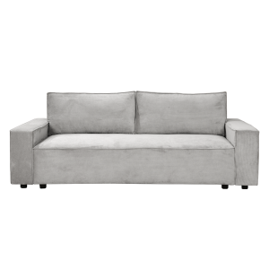 Laura Corduroy 3-Seater Sofabed with Pillows