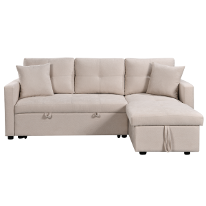 Indian Sofabed with Storage and Pillows