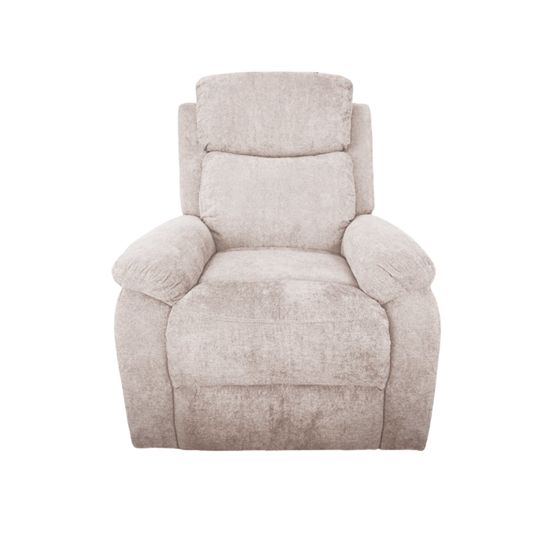 Torino 1-Seater Fabric Recliner Sofa