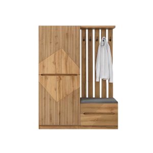 Luigi Multifunctional Wardrobe with Shoe Rack & Wall Hanger