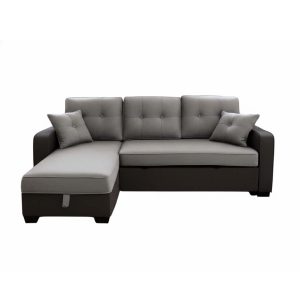 New Aspen Premium Fabric Sofabed with Cupholders and Storage